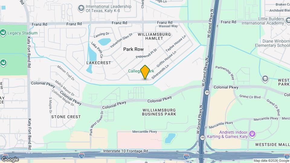 24203 Silversmith Ln Map and Location Details