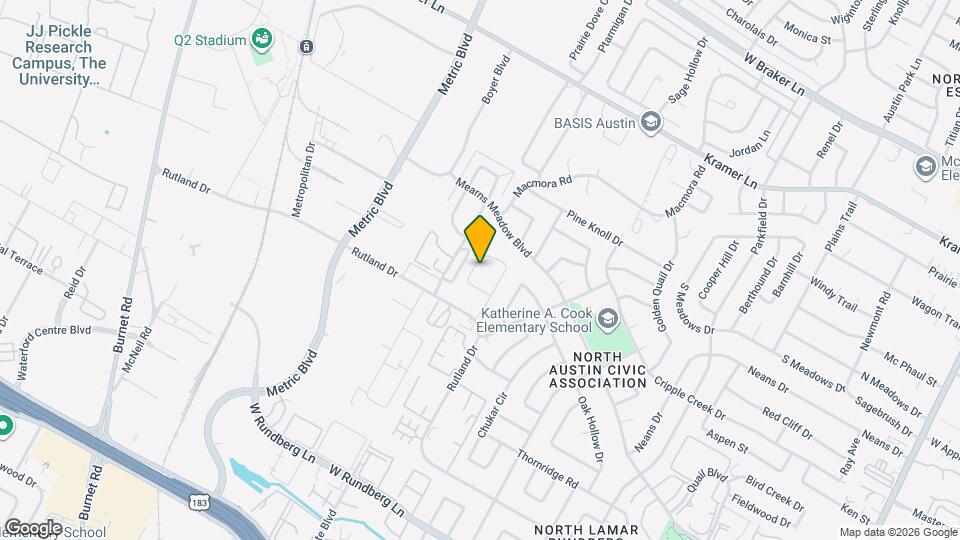 10219 Rutland Village W Map and Location Details