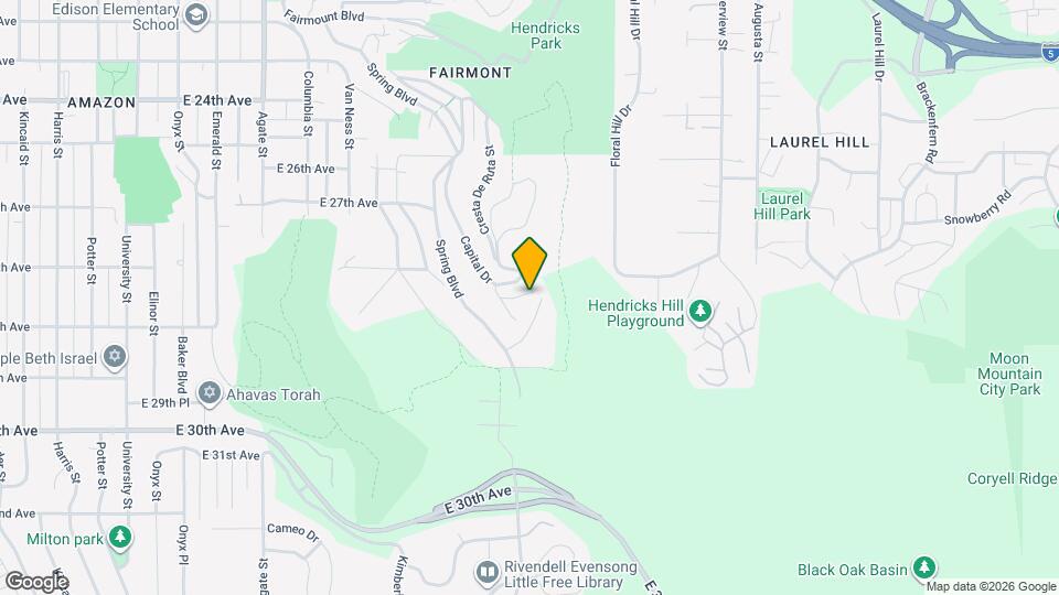 2150 Essex Ln, Unit Quiet, 2 Bedroom in SE Hills Mapa y Detalles de la Ubicación