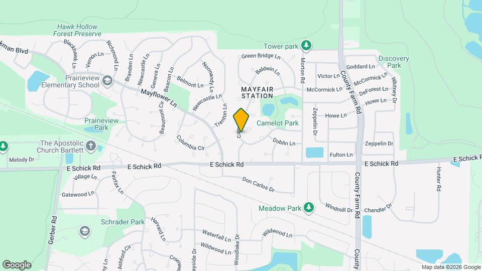 2156 Camden Ln Map and Location Details