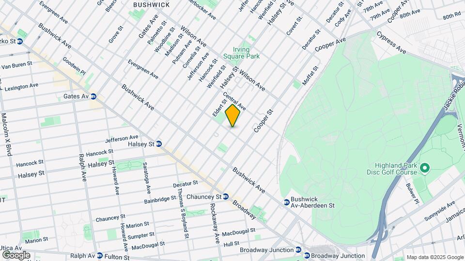 663 Evergreen Ave Mapa y Detalles de la Ubicación
