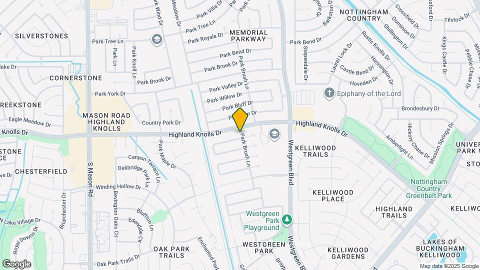 21402 Park Bishop Dr Map and Location Details