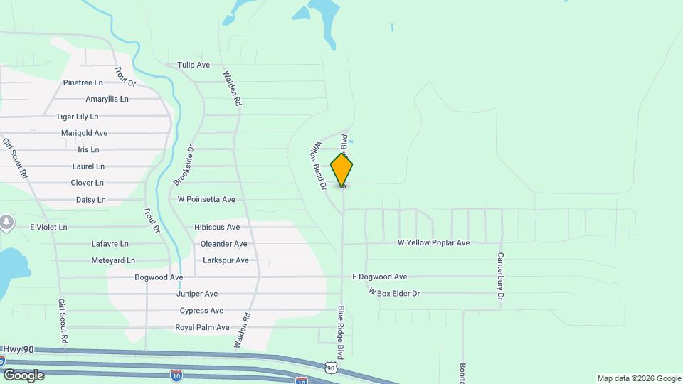 639 Blue Ridge Blvd Map and Location Details