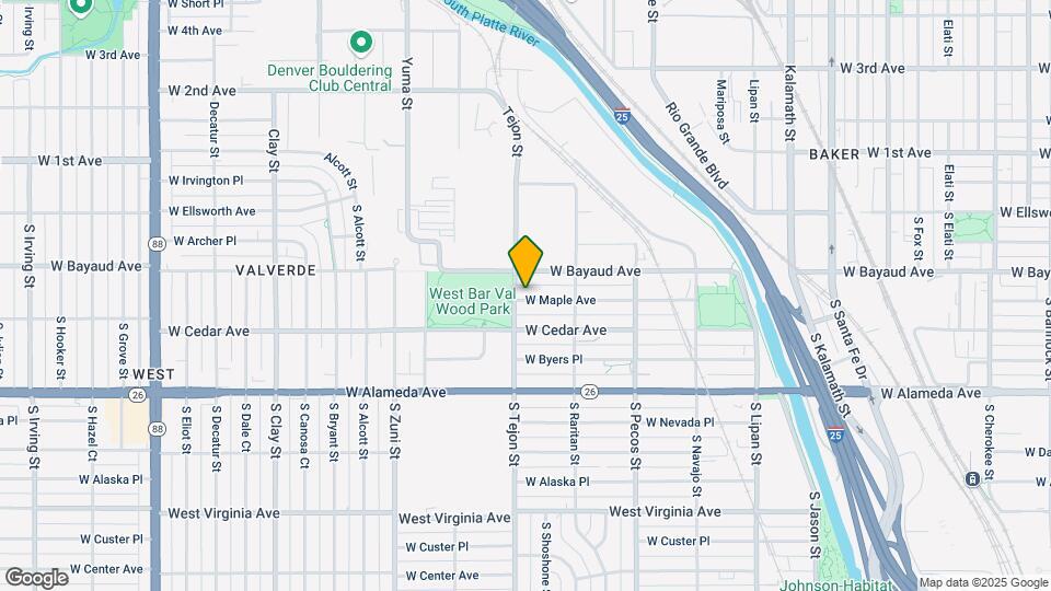 1579 W Maple Ave, Unit #2 Map and Location Details