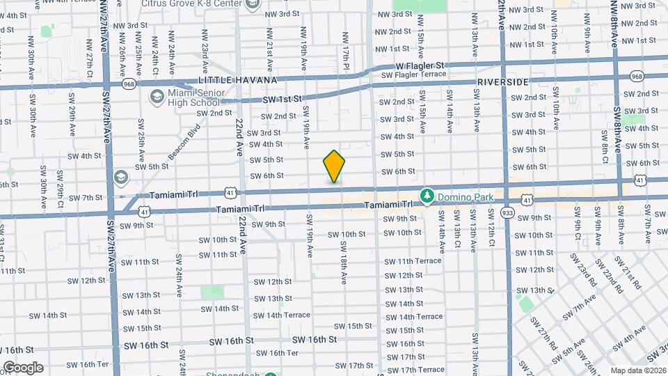 1821 SW 7th St Map and Location Details