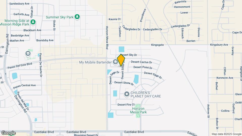 814 Desert Silver Dr Map and Location Details