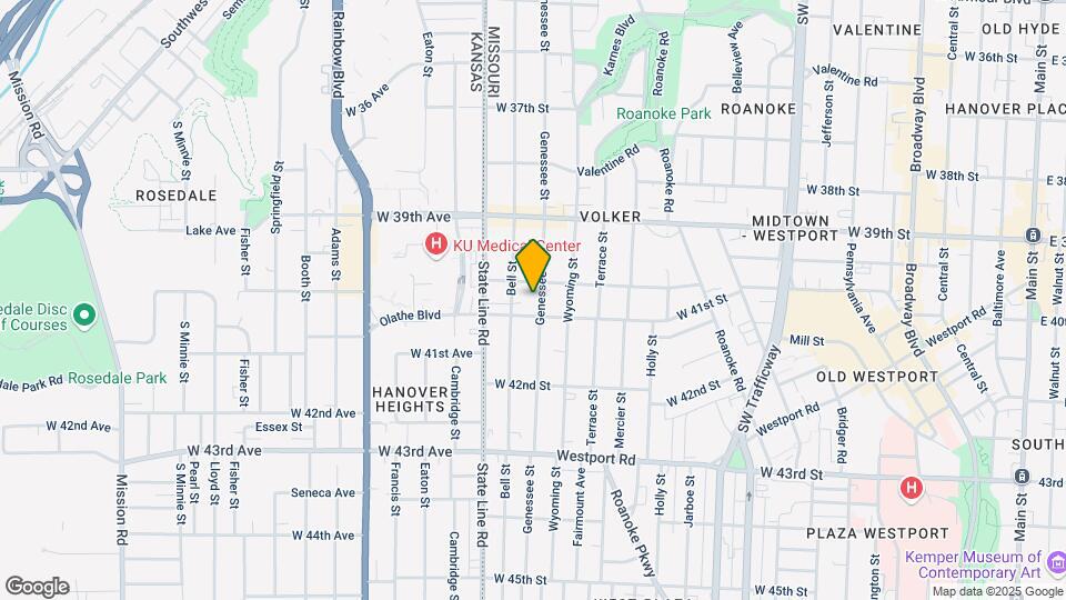 4012 Genessee St Map and Location Details