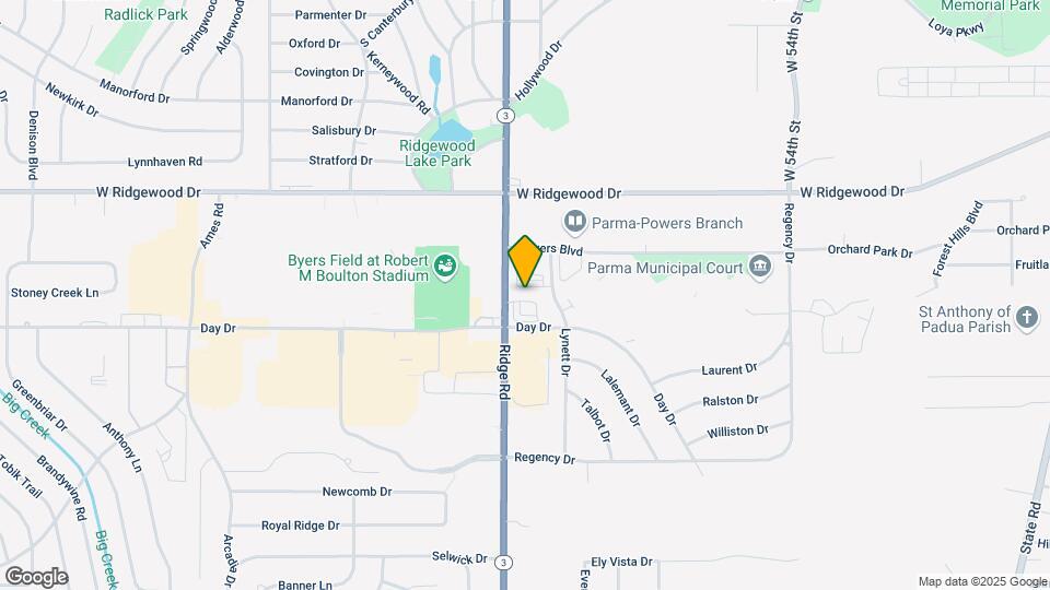 6731 Ridge Rd Mapa y Detalles de la Ubicación