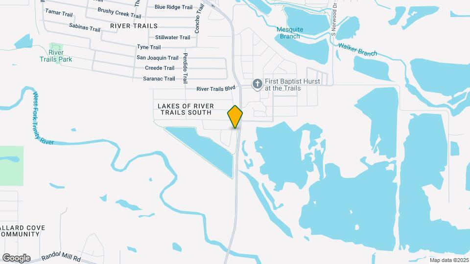 2332 Rushing Springs Dr Map and Location Details