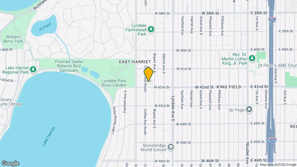 4145 Colfax Ave S, Unit Colfax Map and Location Details