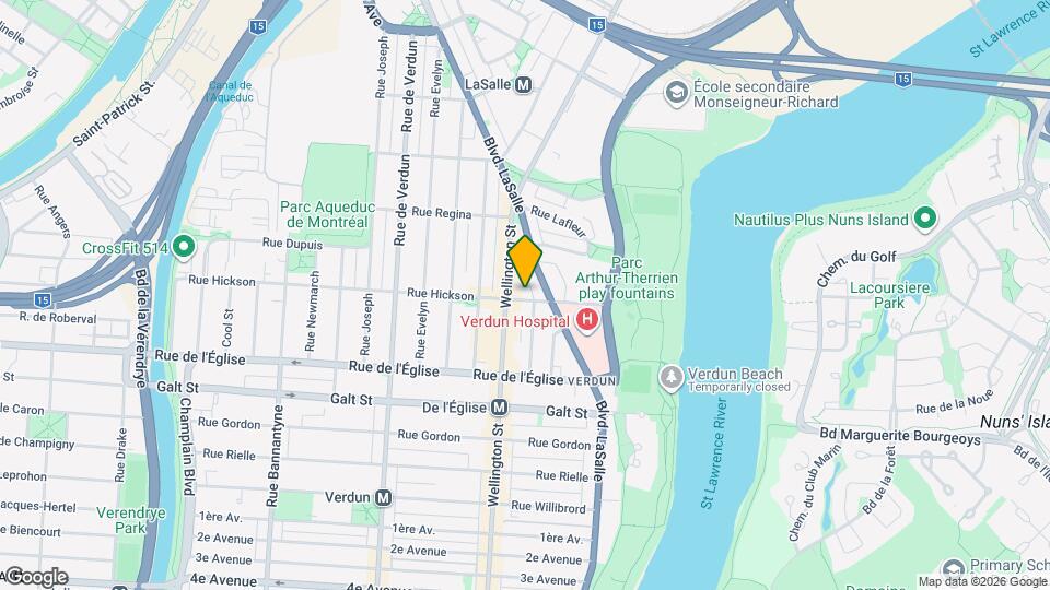 213 Hickson Rue Map and Location Details