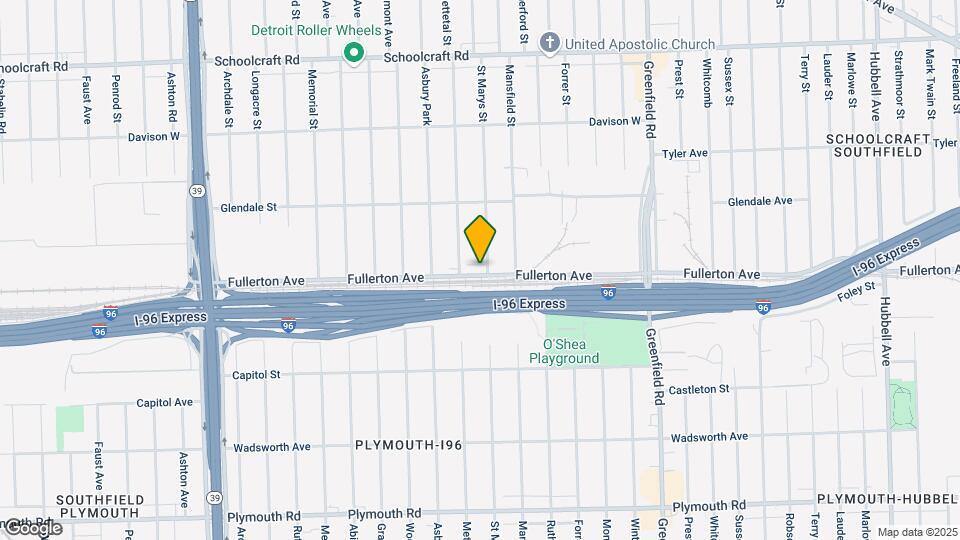 16200 Fullerton St Map and Location Details