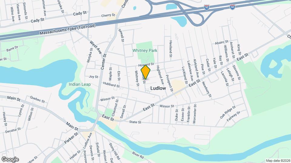 40 Oak St, Unit 40 Map and Location Details