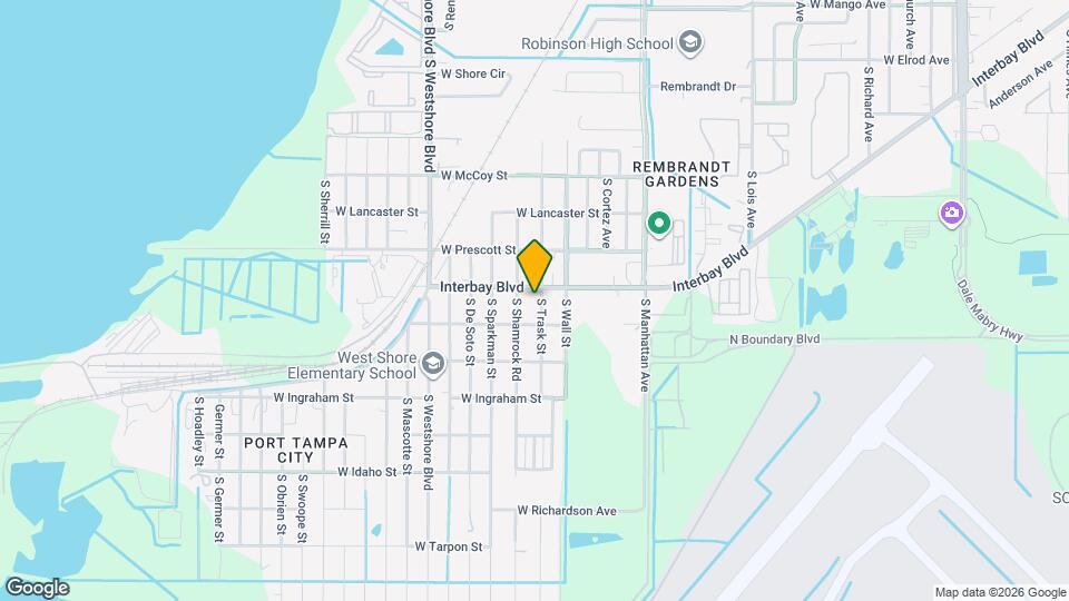 6905 S Trask St Mapa y Detalles de la Ubicación