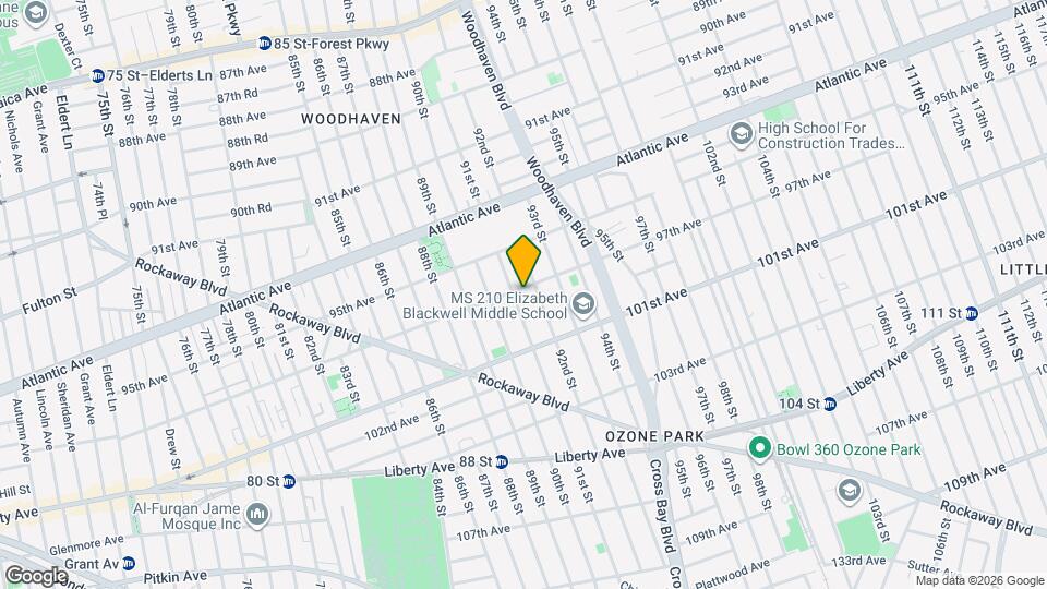 91-06 97th Ave Map and Location Details