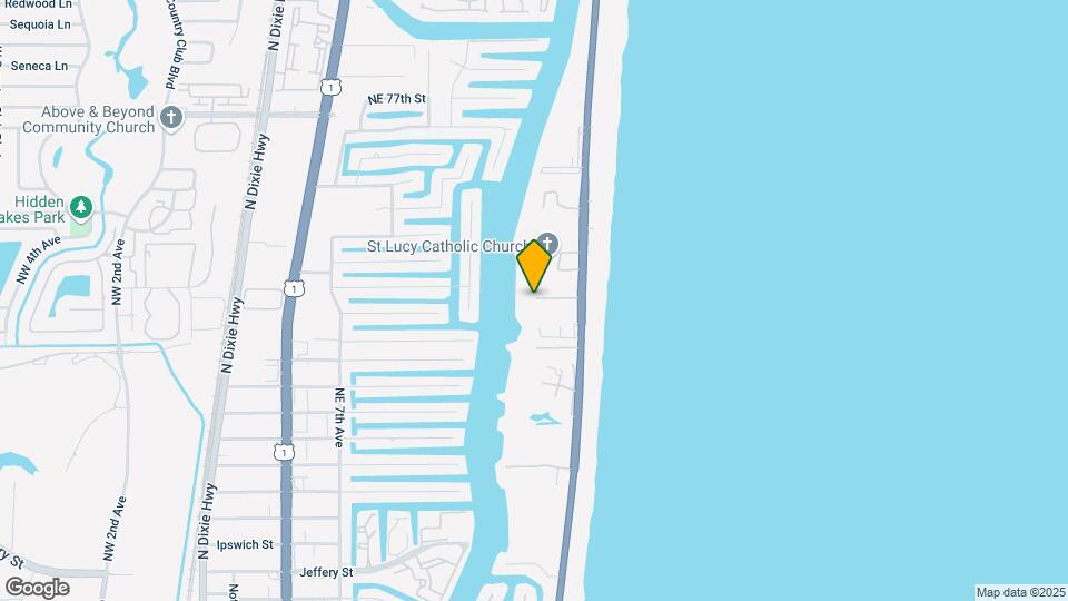 3594 S Ocean Blvd Map and Location Details