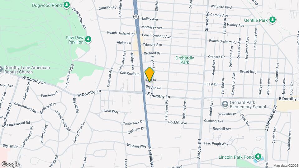 2800 Shafor Blvd Map and Location Details