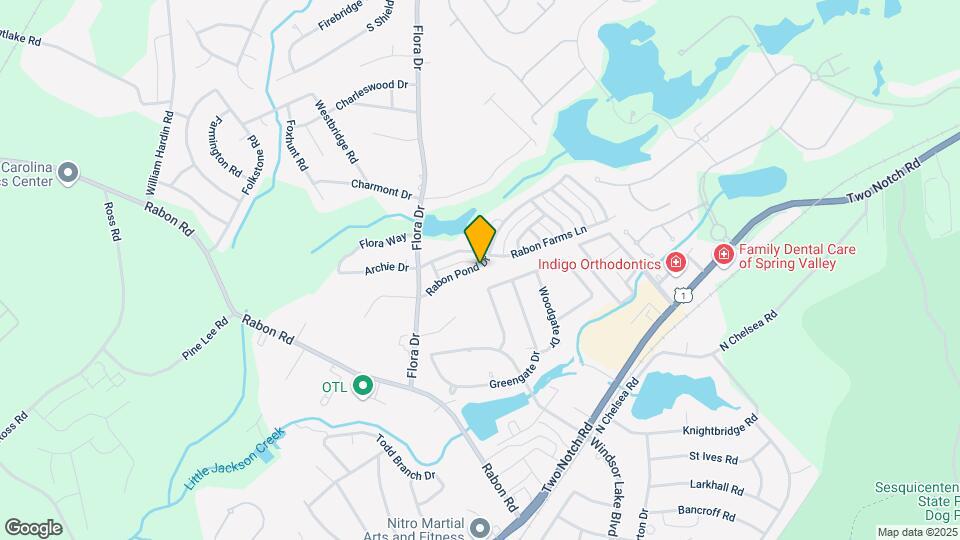 1062 Rabon Pond Dr Map and Location Details
