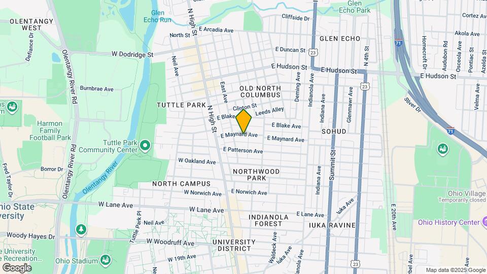 83 E Maynard Ave Map and Location Details