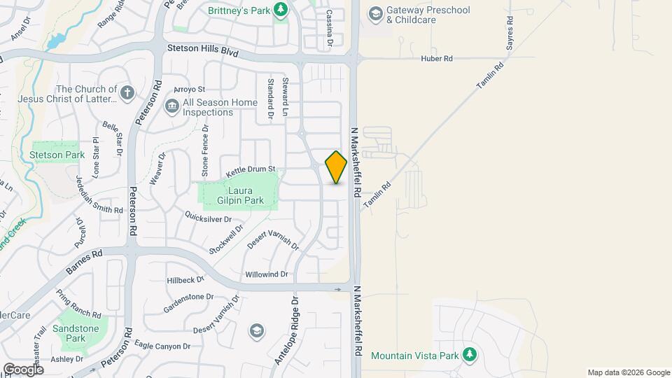 7731 Canyon Oak Dr Map and Location Details