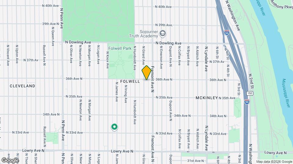 3554 N Girard Ave Map and Location Details