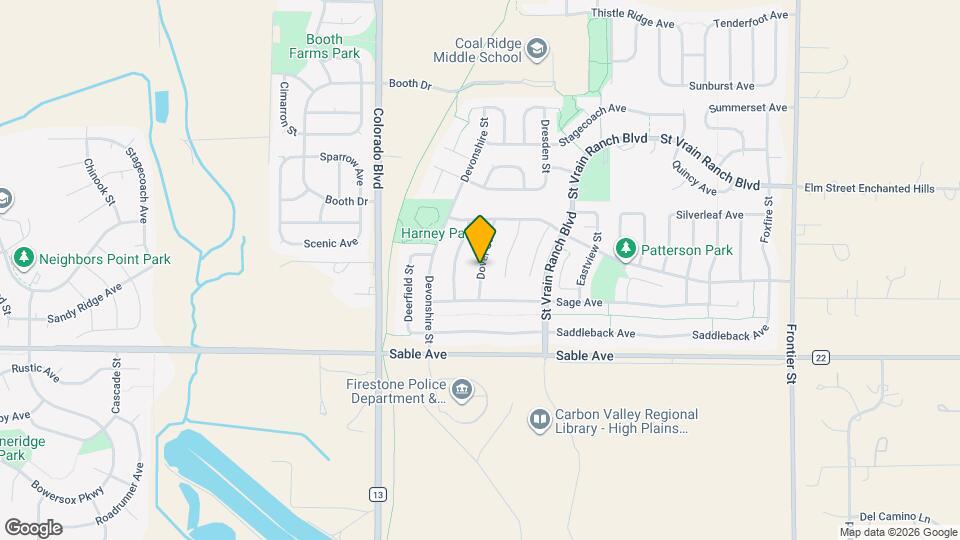 10187 Dover St Map and Location Details