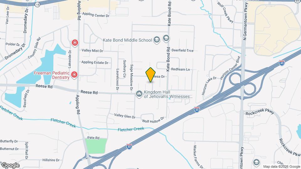 2545 Turnage Valley Dr Map and Location Details