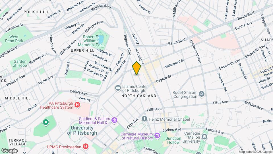 259 N Dithridge St Mapa y Detalles de la Ubicación