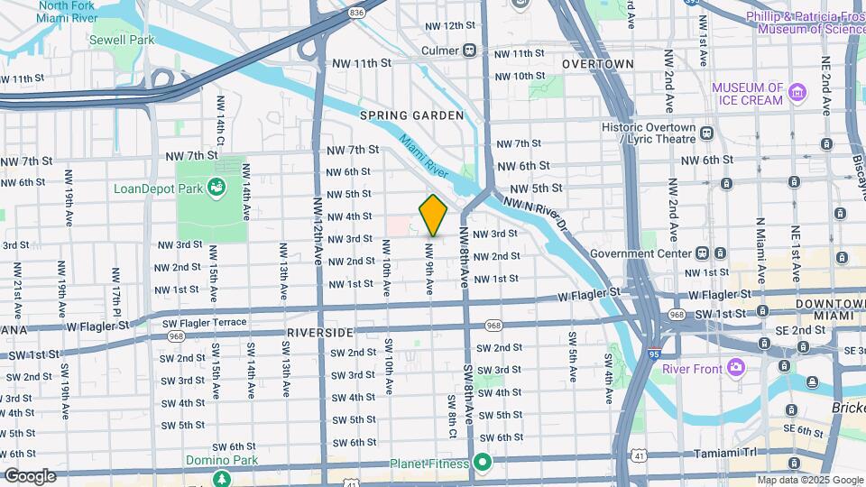 235 NW 9th Ave Mapa y Detalles de la Ubicación