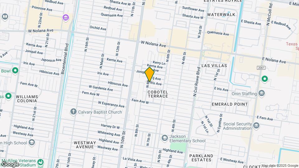 723 W Iris Ave Mapa y Detalles de la Ubicación