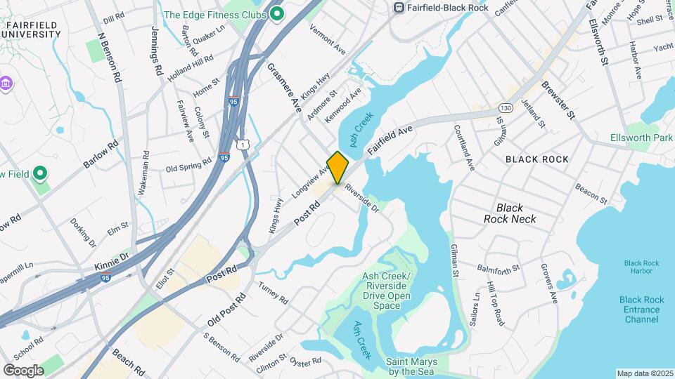 129 Post Rd Map and Location Details