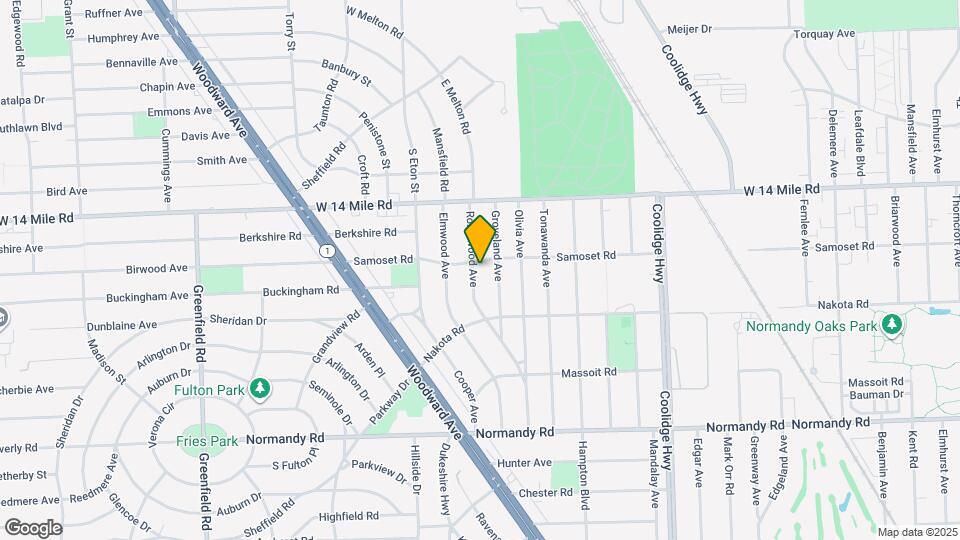 4516 Robinwood Ave Map and Location Details