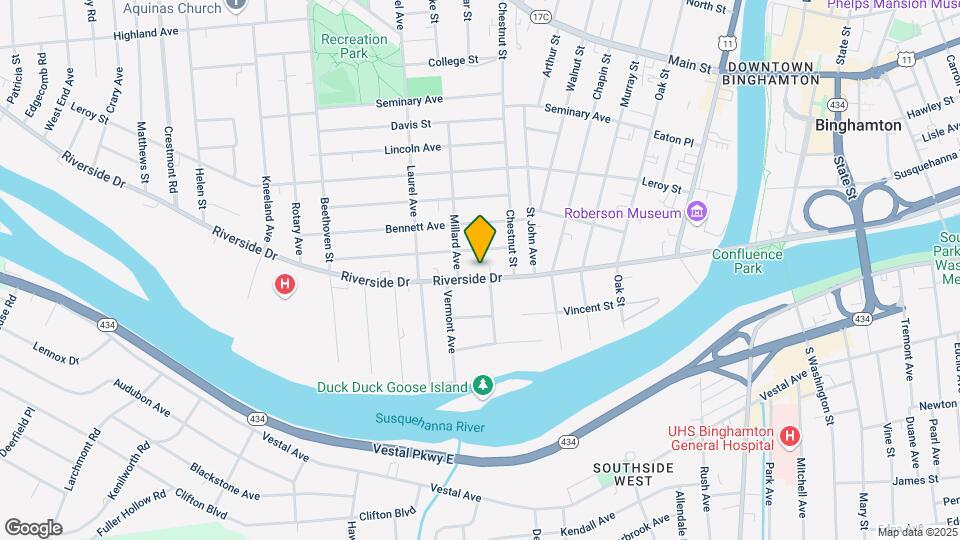 84 Riverside Dr Map and Location Details