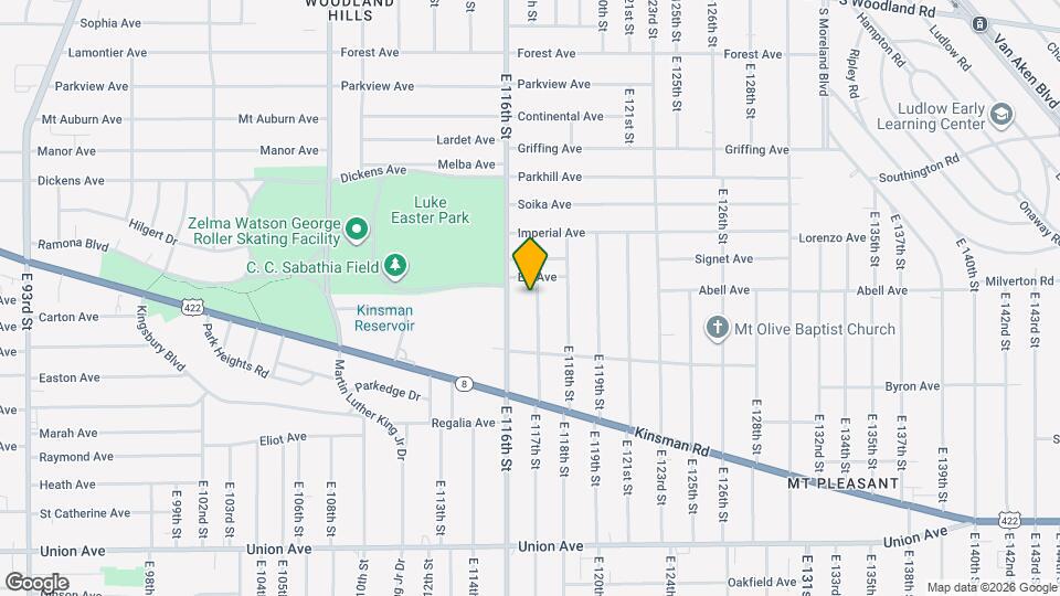 3224 E 117th St Map and Location Details