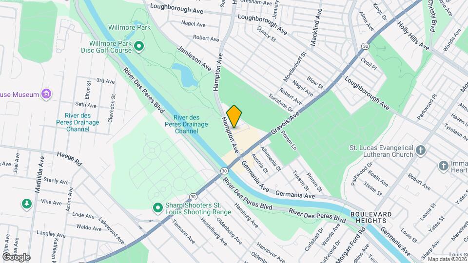 7332 Hampshire Dr Map and Location Details