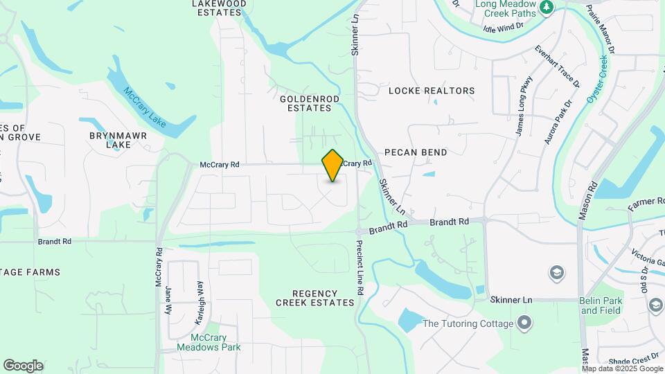 3106 Hidden Grange Dr Map and Location Details