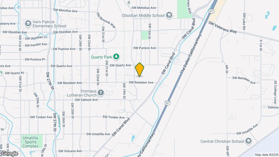 2002 SW Canyon Dr Map and Location Details