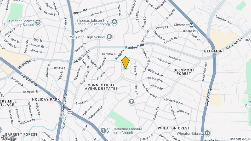 12217 Valleywood Dr Map and Location Details