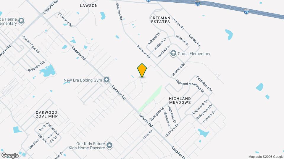 1291 Okeechobee Dr Map and Location Details