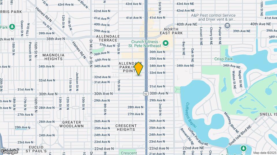 445 32nd Ave N, Unit 109 Mapa y Detalles de la Ubicación