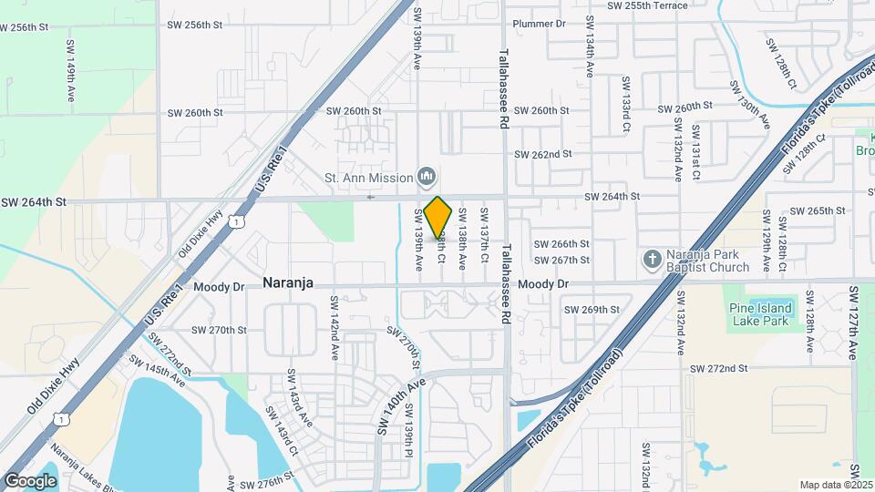 26600 SW 138th Ct Map and Location Details