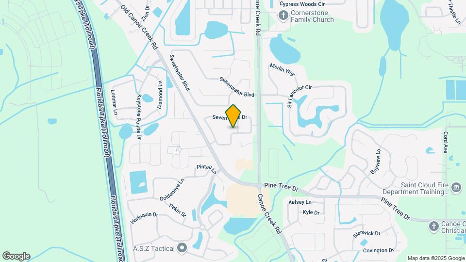 2471 Seven Oaks Dr Map and Location Details