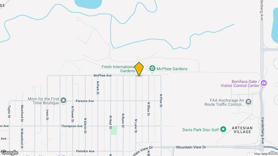 4502 McPhee Ave Map and Location Details