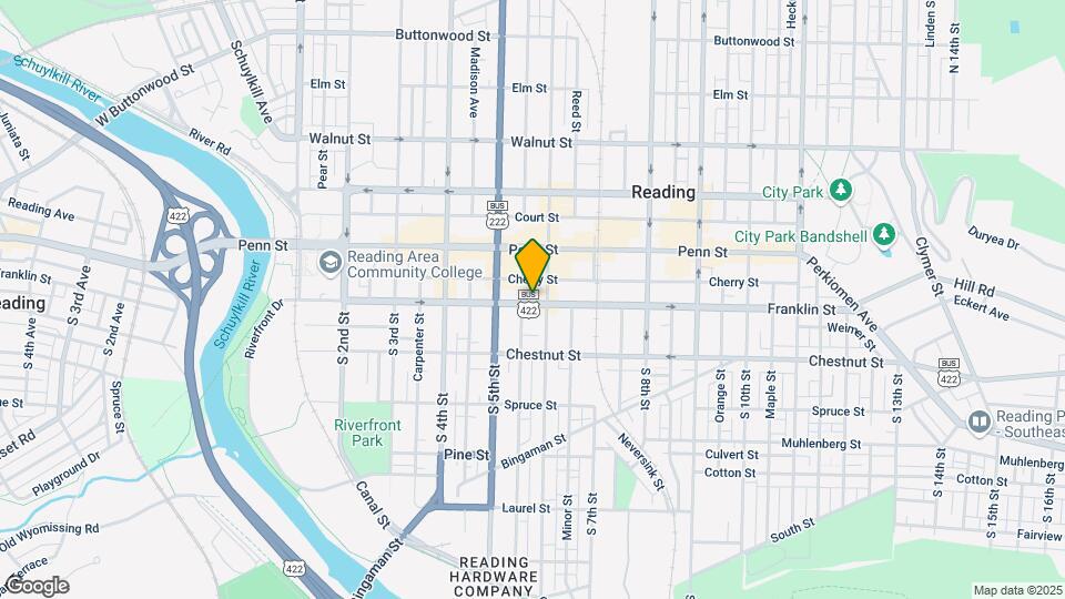 535 Franklin St Mapa y Detalles de la Ubicación