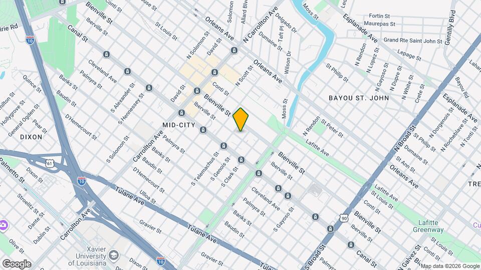 3613 Iberville St Map and Location Details