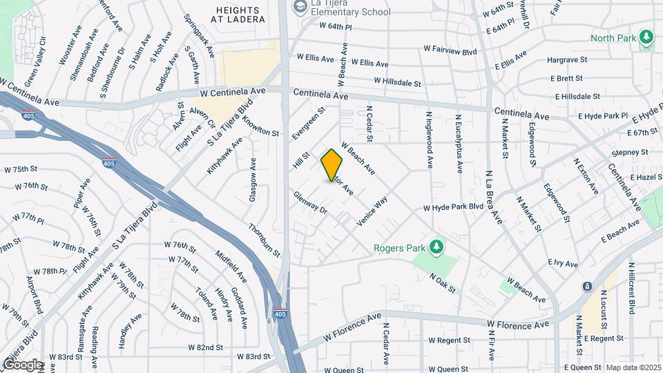 868 Victor Ave Map and Location Details