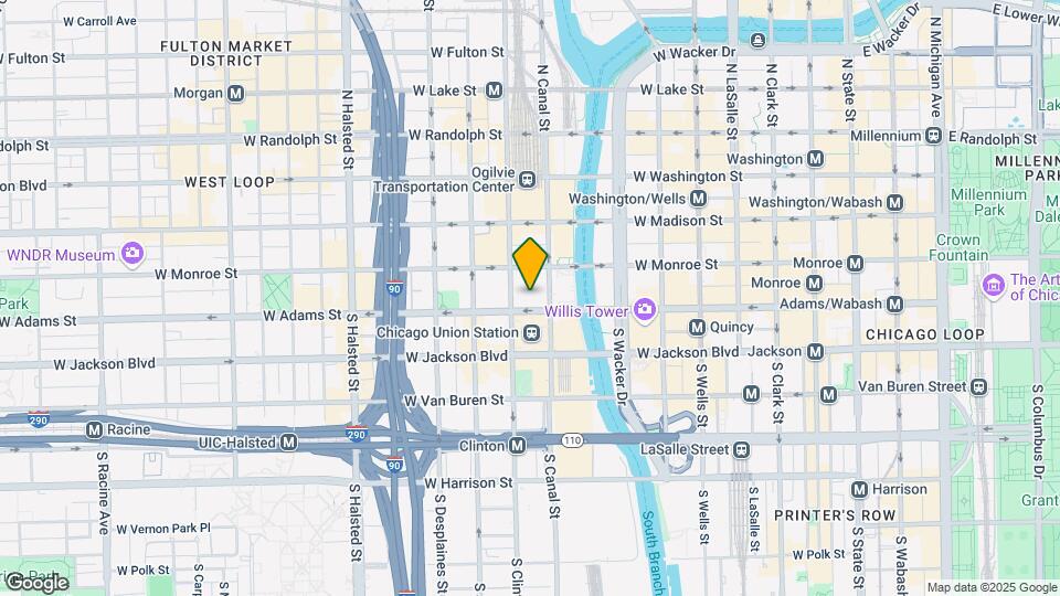 130 S Canal St, Unit 807 Map and Location Details