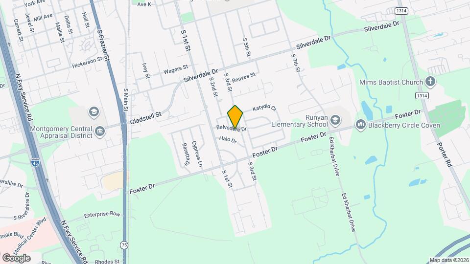 114 Belvedere Dr, Unit 108 Map and Location Details