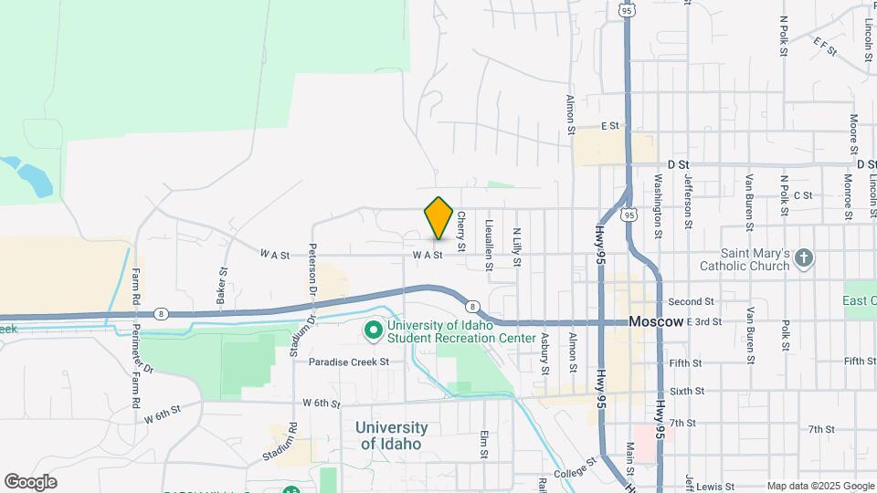 724 W A St Map and Location Details