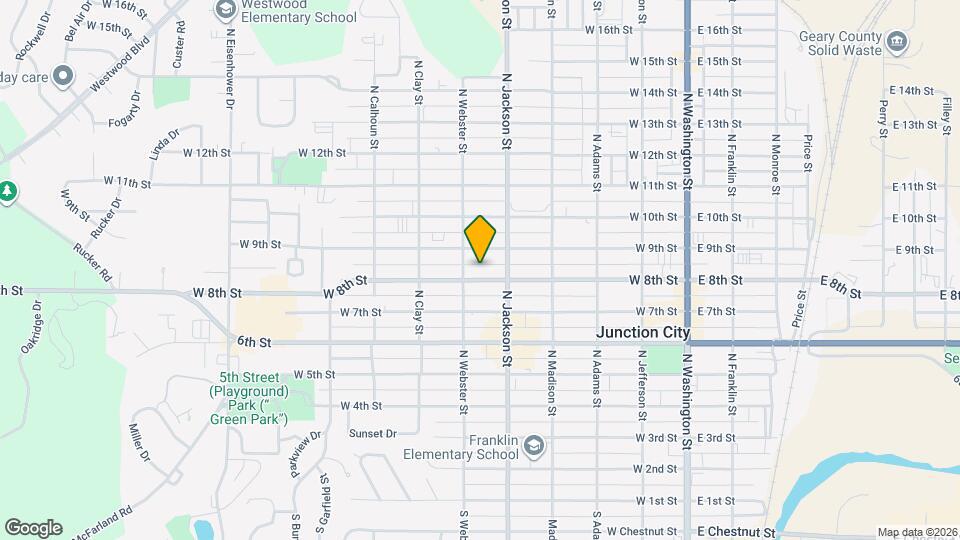 528 W 8th St Map and Location Details